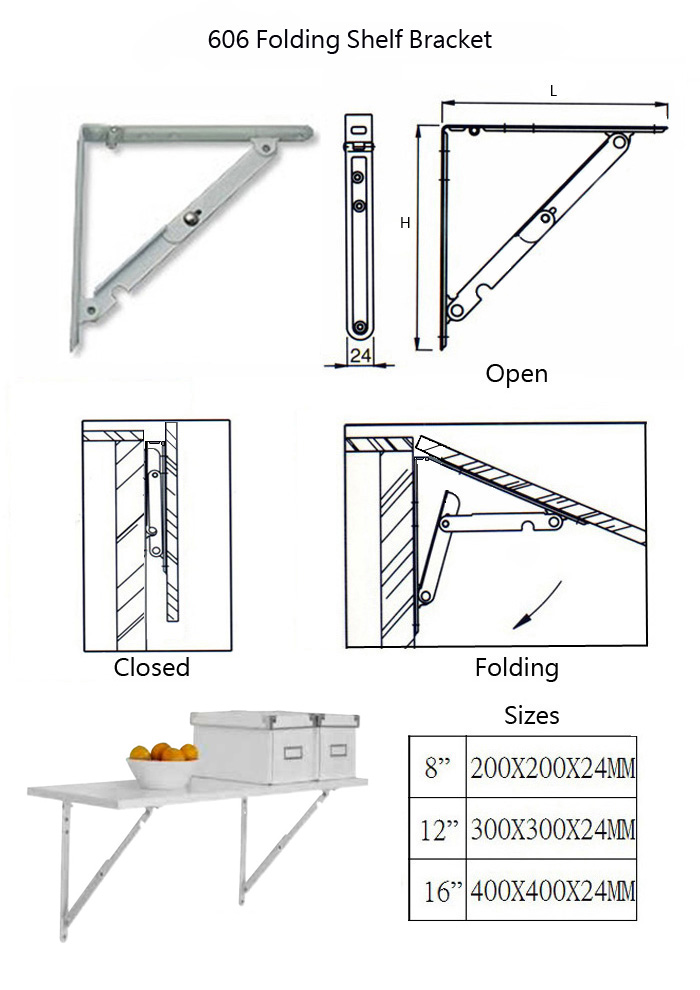 Folding Shelf Bracket